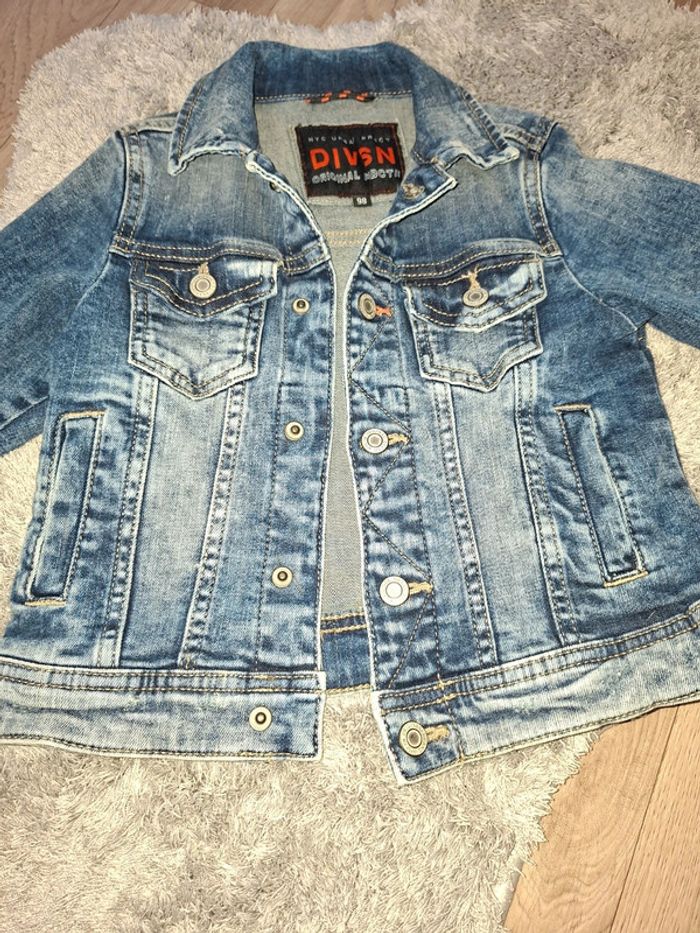 Veste en jeans 3 ans - photo numéro 2