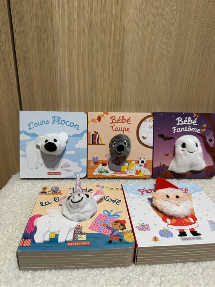 Lot de 5 livres mes livres marionnettes - photo numéro 2
