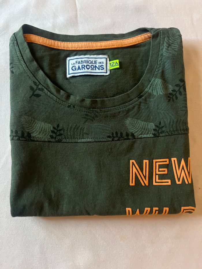 Tee shirt  La fabrique des Garçons 12 ans - photo numéro 4