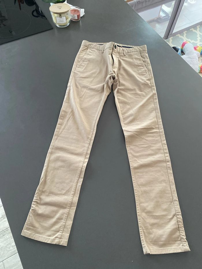 Pantalon Zara man beige/marron taille 40