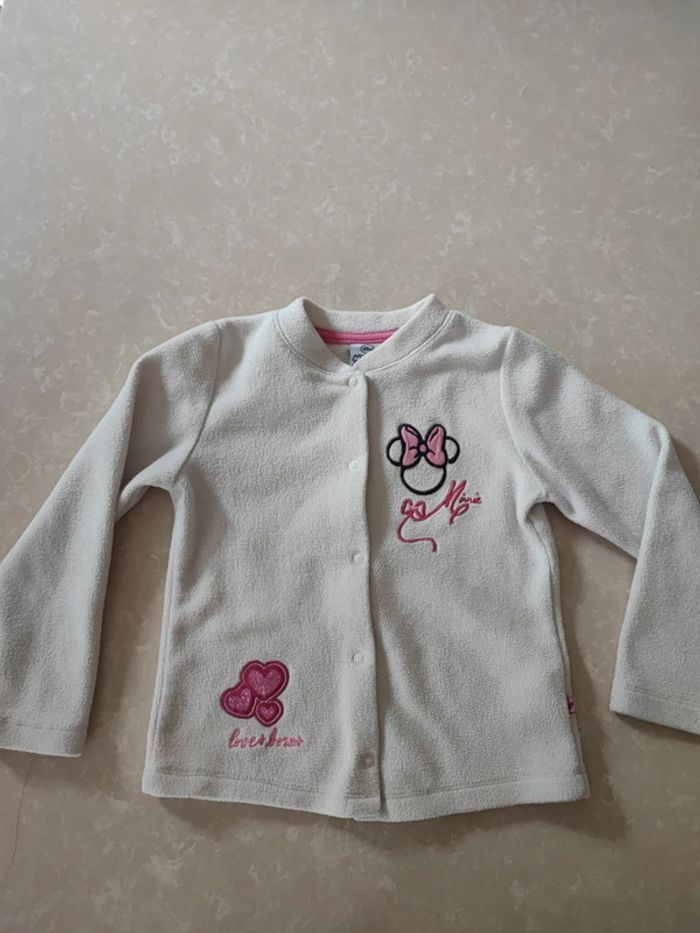 🌸adorable polaire Minnie 3/4 ans