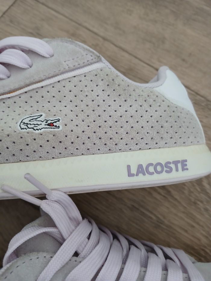 Baskets lacoste pointures 37 - photo numéro 5