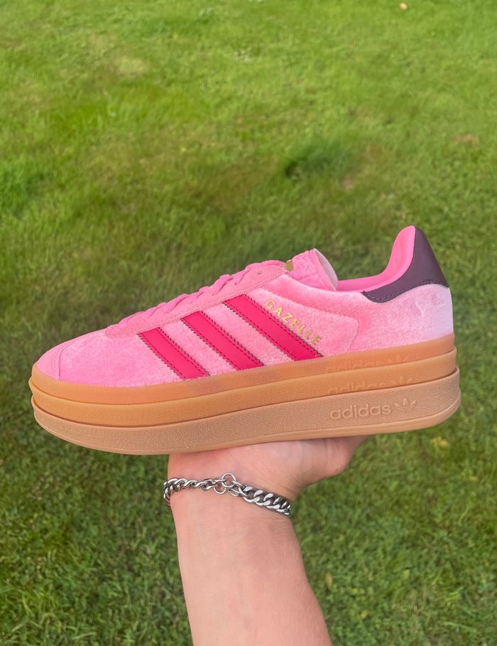 Adidas Gazelle Bold Bmiss Pink / Ruby red / Maroon - 36 2/3 - photo numéro 2