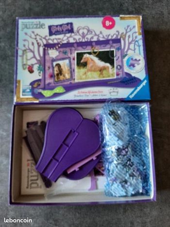 Puzzle 3D GirlyGirl Chevaux arbre à bijoux - NEUF