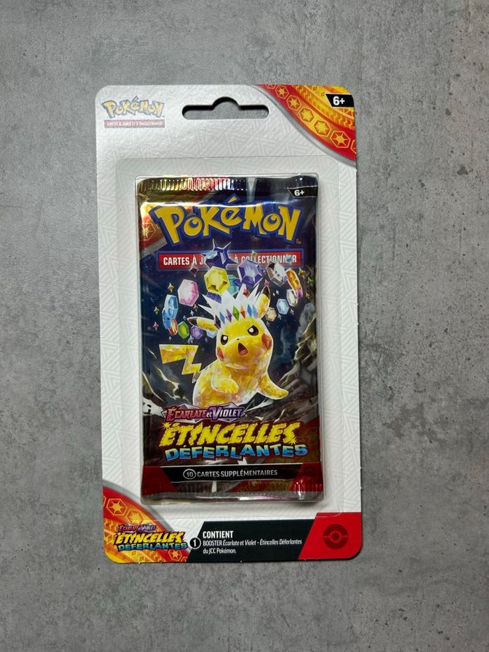 Artset Blister Pokémon Étincelles Déferlantes (EV8) - photo numéro 3