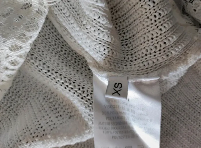 Petit pull blanc Le Temps des Cerises 🍒 - photo numéro 5