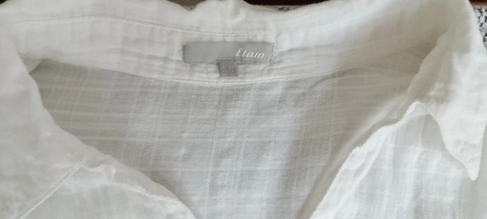 Chemise, tunique manches longues ou 3/4. Etam très bon état. Taille 2 - photo numéro 9