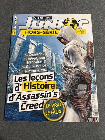 Science&Vie Junior Hors Série N°120 Les Leçons D’Histoire D’assassin’s Creed