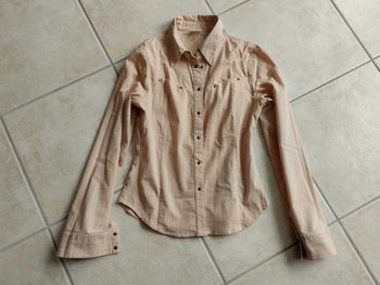Chemise cintrée à rayures T38