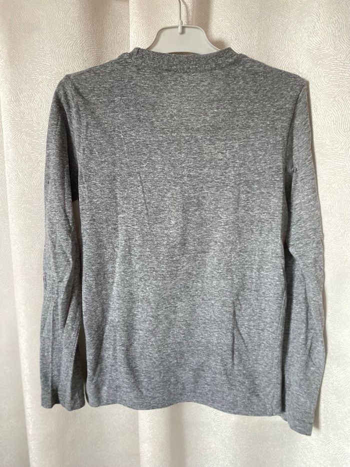 T-shirt gris 56 américain 10 ans la redoute - photo numéro 6