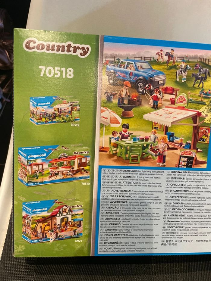 Playmobil country 70518 maréchal ferrant mobile avec son pickup poney poulain enfant neuf. - photo numéro 5