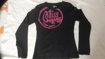 Sweet noir motif rose argenté