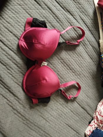 Soutien gorge bordeaux