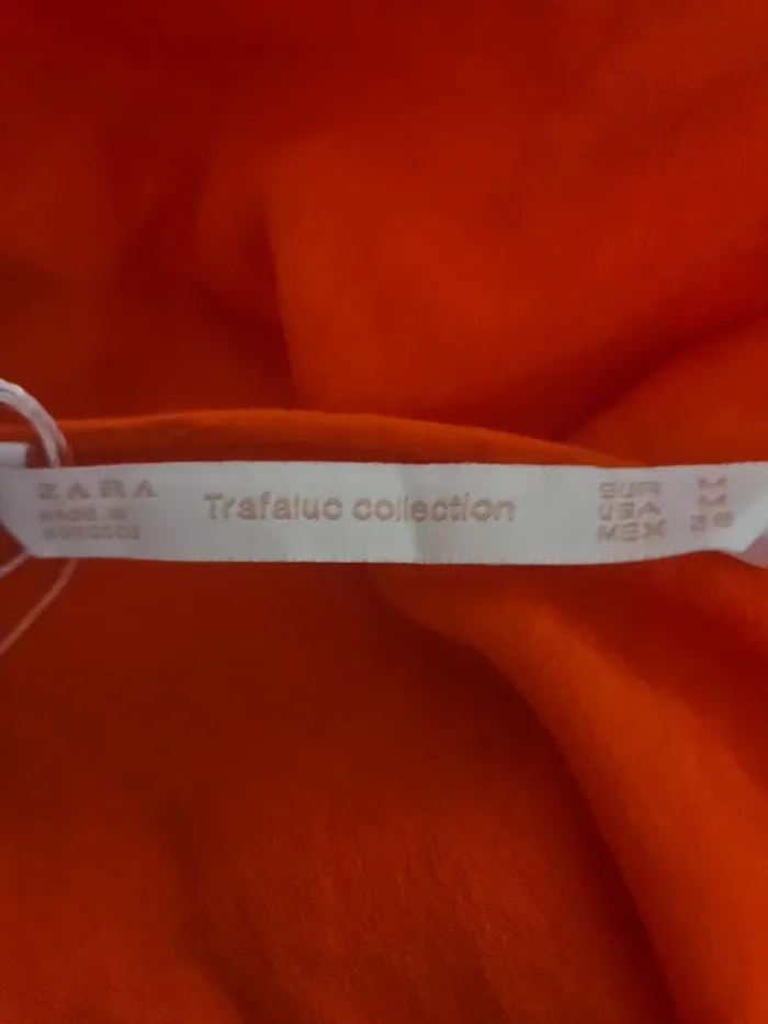Tunique asymétrique orange Zara Taille M Neuve - photo numéro 6