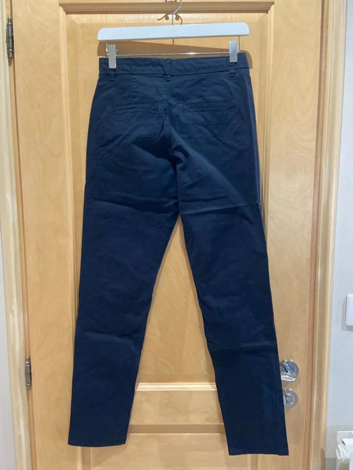 Pantalon Chino marine camaïeu - photo numéro 2