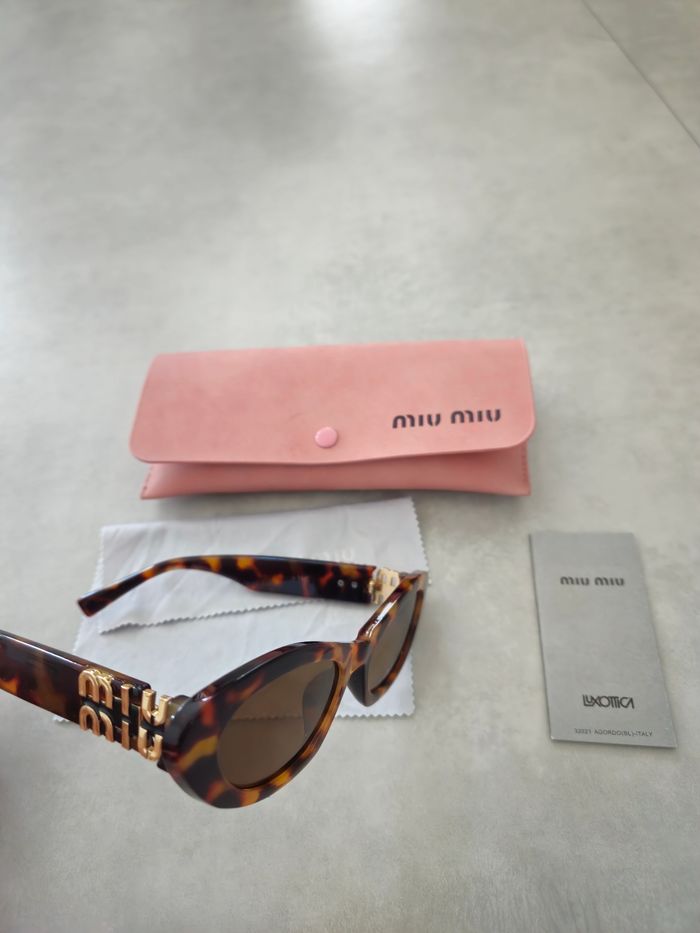 Lunette Miu Miu léopard 🐆 - photo numéro 3