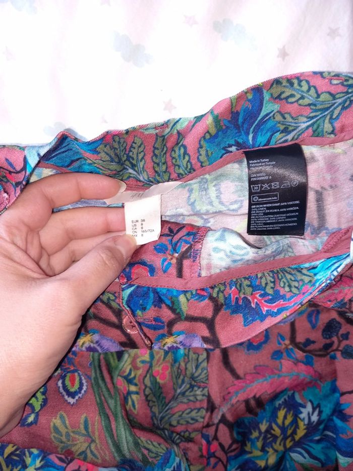 Pantalon été fleurs H&M - photo numéro 5