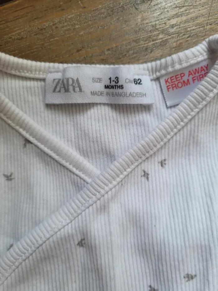 Tenue 2 pièces Zara 3 mois - photo numéro 2