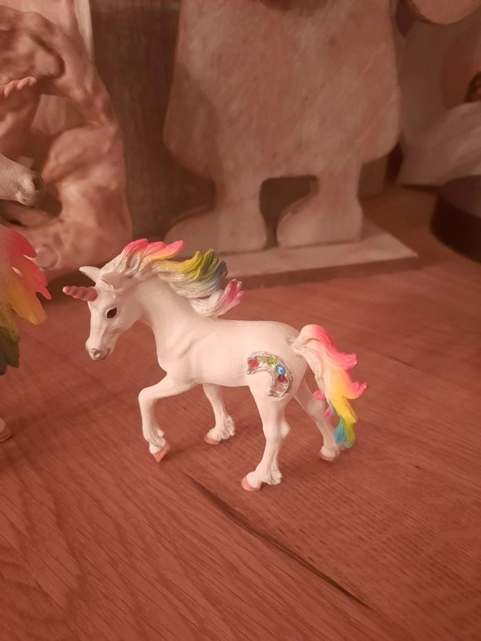 Schleich bayala licorne arc en ciel - photo numéro 3