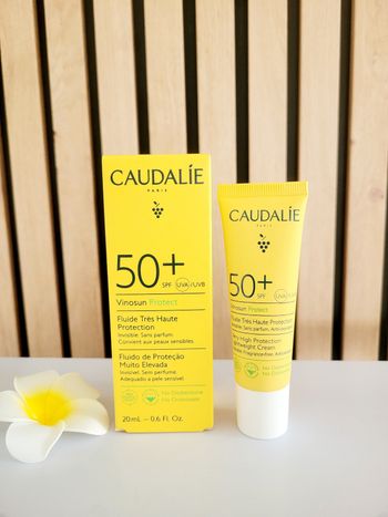 Caudalie vinosun protect fluide solaire spf 50 