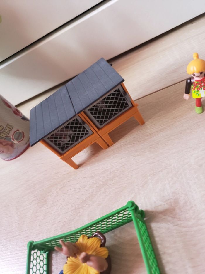 Enclos a lapins numero 5123 🎀 playmobil 15€ - photo numéro 5