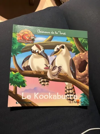 Livre pour enfants altaya le kookaburra