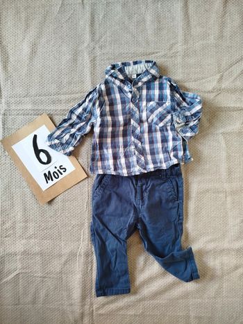 Ensemble pantalon chemise