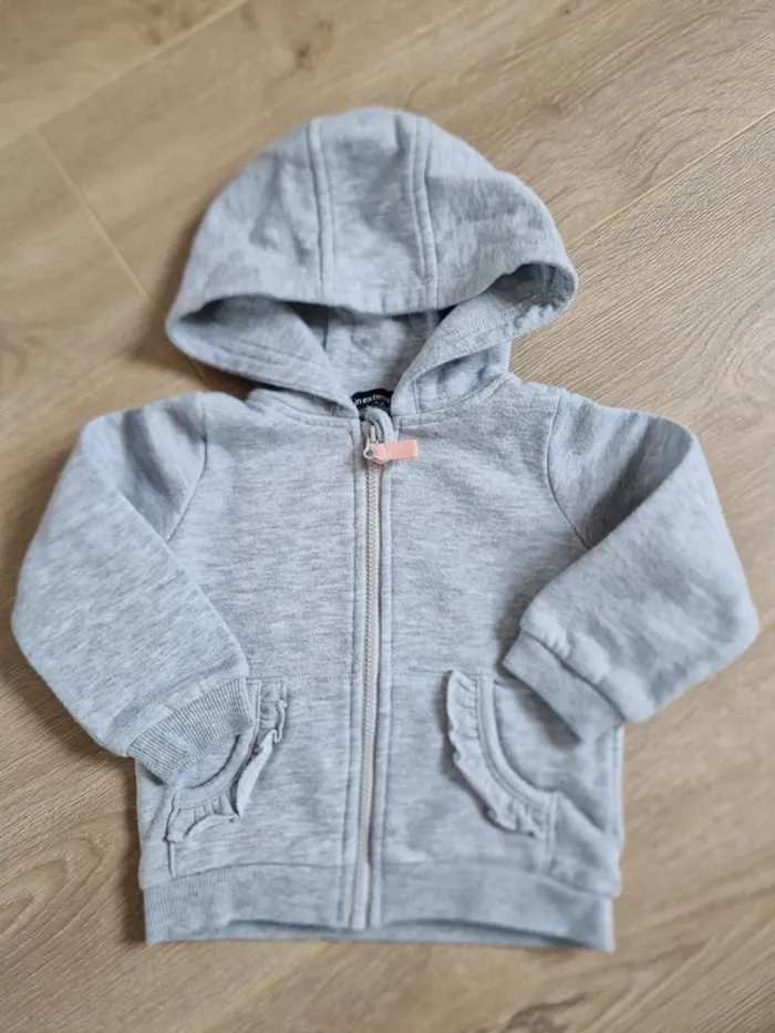 Veste sweat-shirt