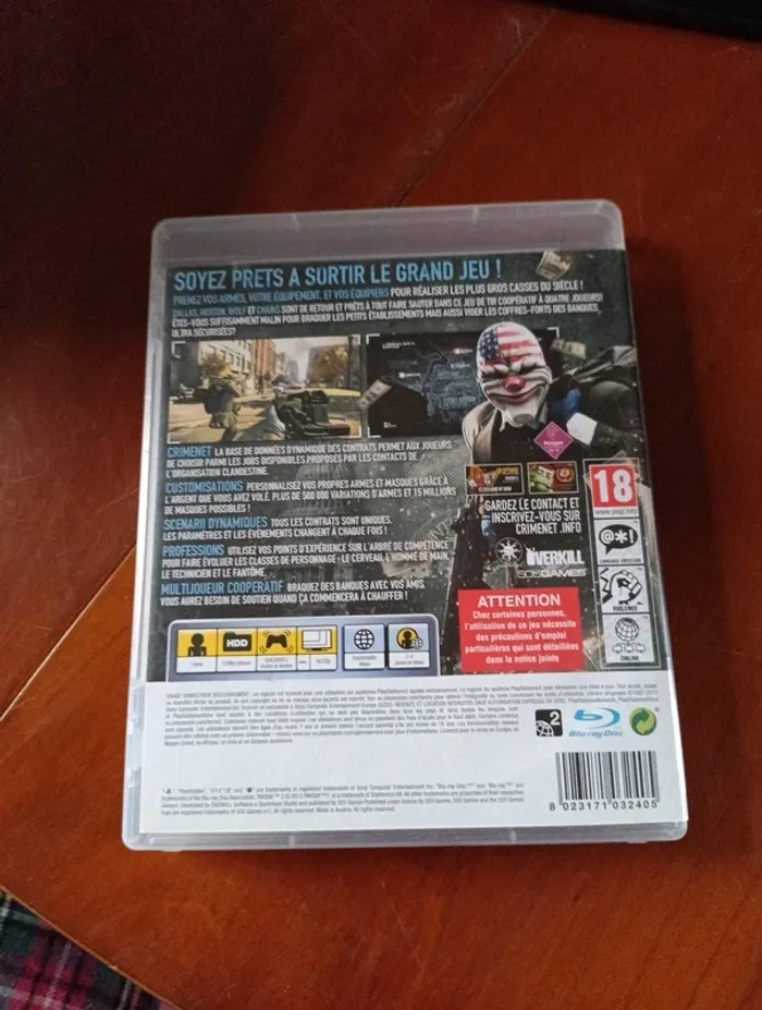 Jeux ps3 : payday 2 - photo numéro 2