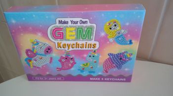 Gem Keychains 