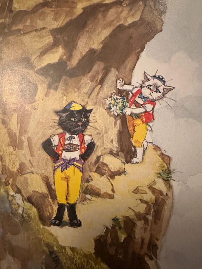 Livre très rare édition 1000ex Pierre Probst Caroline dans les alpages Alpes album bd - photo numéro 8