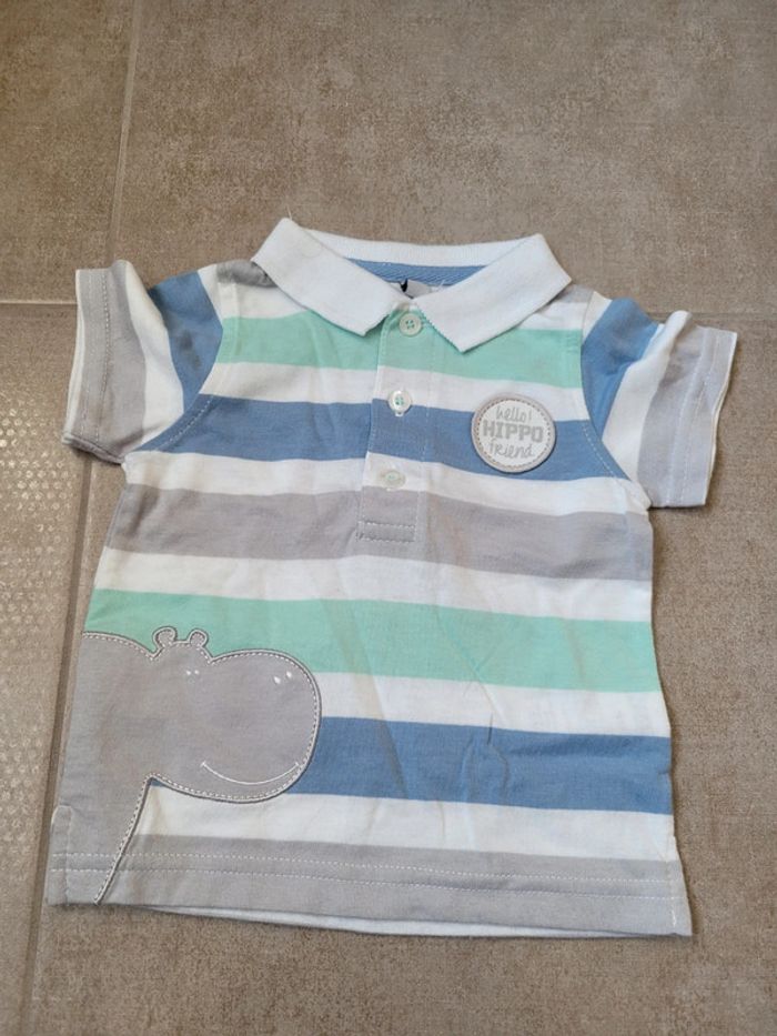 T-shirt polo 3 mois neuf