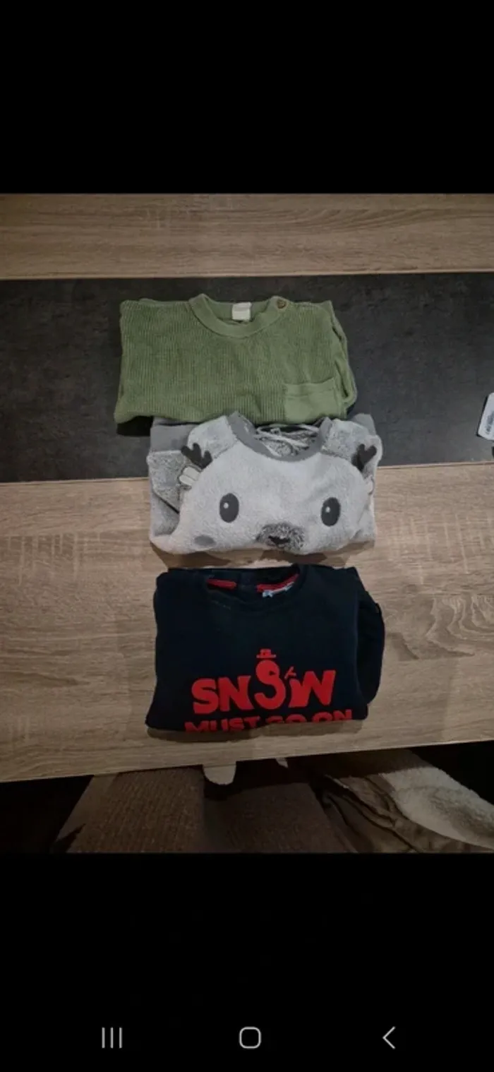 3 pulls 18 mois
