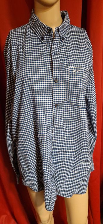 Chemise carreaux homme taille L Hollister