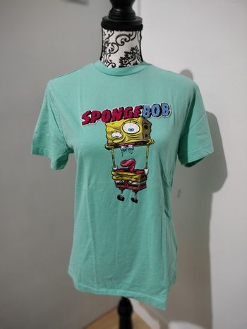 T-shirt manches courtes Bob l'Éponge  T.S ou 16 ans