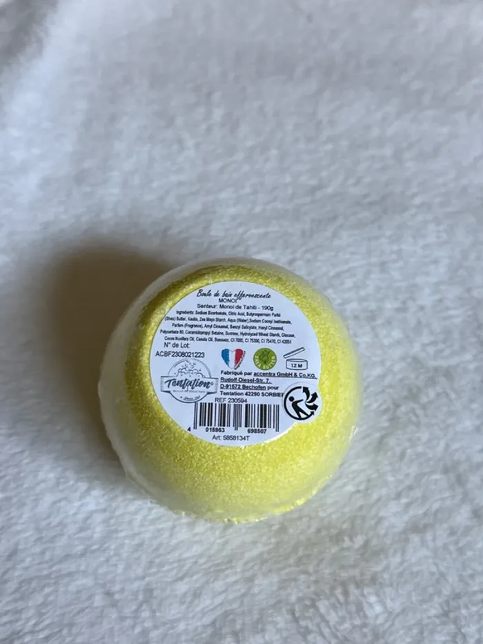 Bombe de bain monoi - photo numéro 2