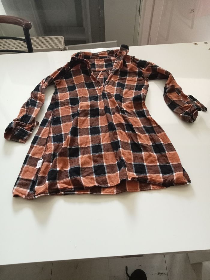 robe mi manche fille - photo numéro 2