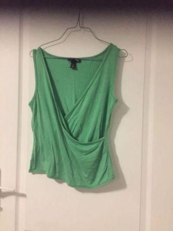 Débardeur vert H&M 38