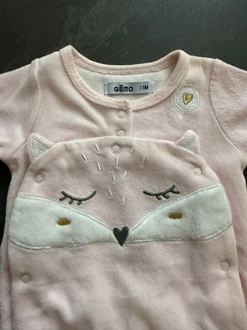 Pyjama d’hiver bébé fille