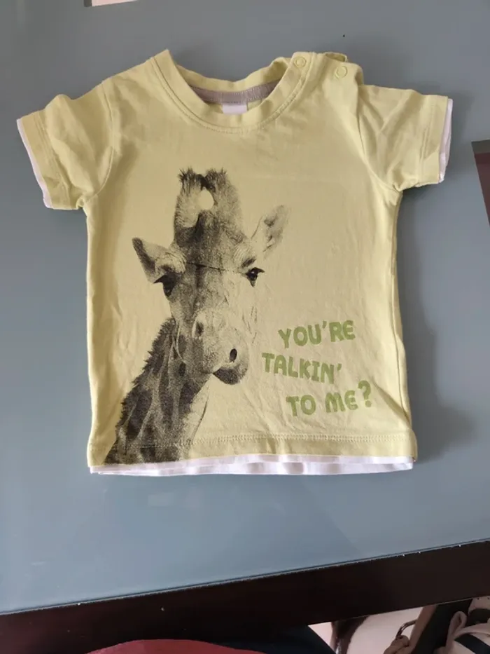 Tee-shirt girafe