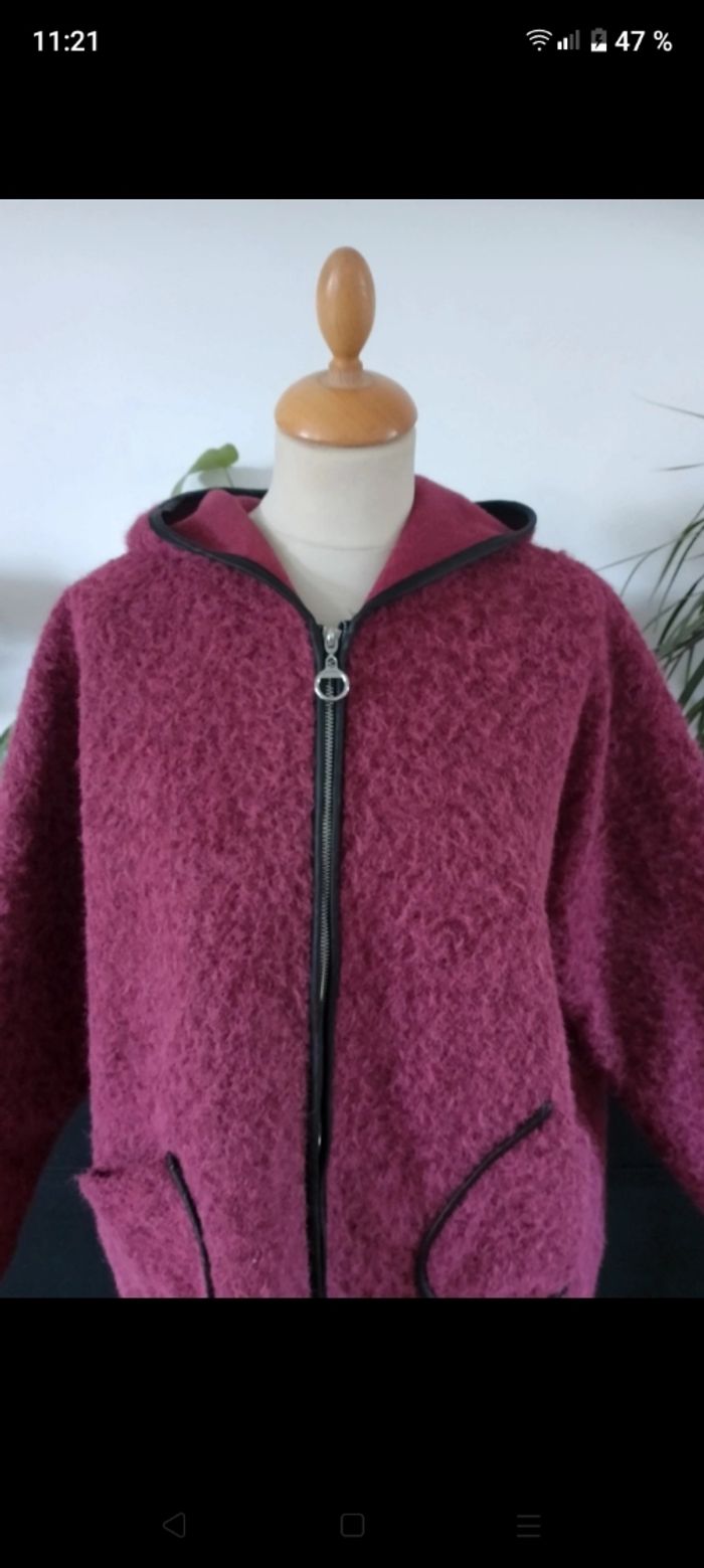 Veste effet laine bouillie New Collection - photo numéro 2