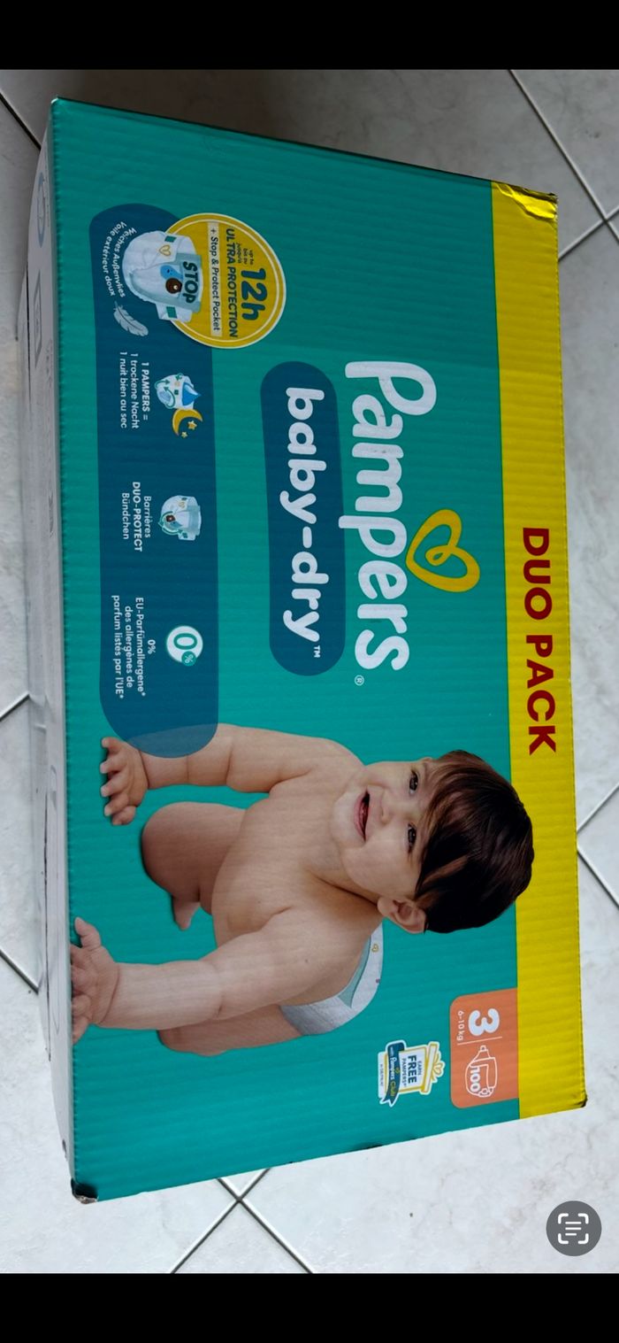 Pampers baby Dry taille 3 - photo numéro 2