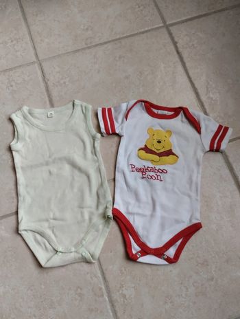 Lot de 2 bodies 3mois