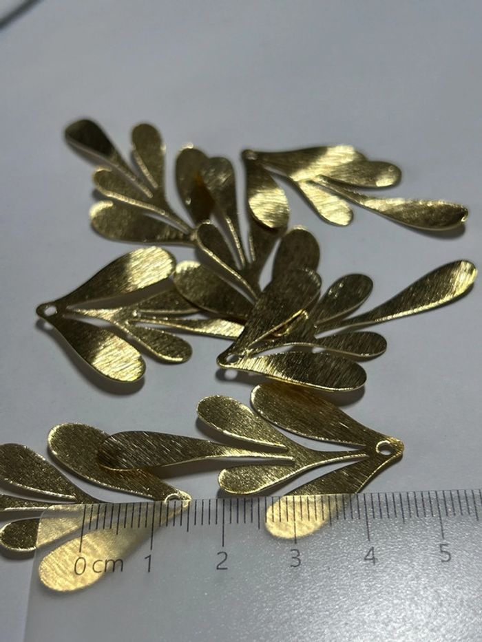 B52, Accessoires en vrac, métal doré à vernir - photo numéro 4