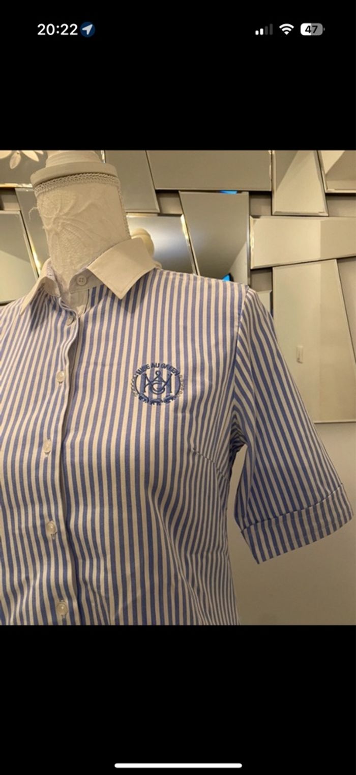 Chemise rayée femme mise au Green taille 34 - photo numéro 5