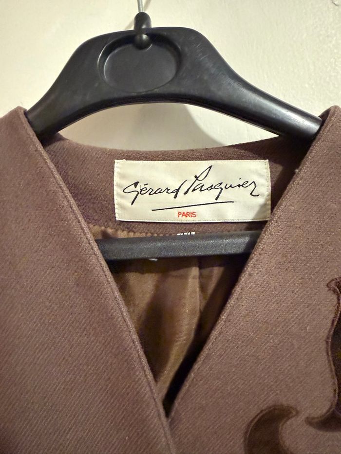 Ensemble tailleur blazer et jupe Gérard Pasquier taille 44 - photo numéro 5