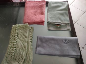 Lot Couvertures bébé