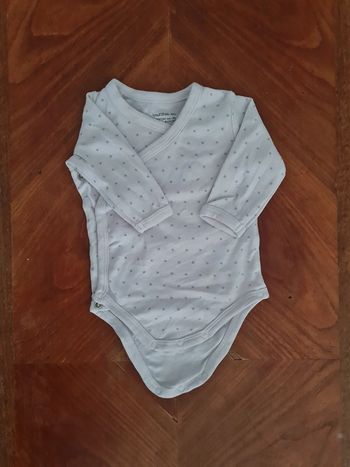 Body croisé manches longues