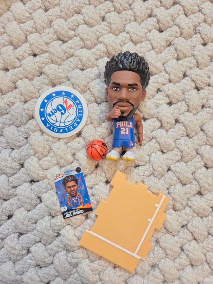 Figurine NBA Ballers Joël Embiid bleu