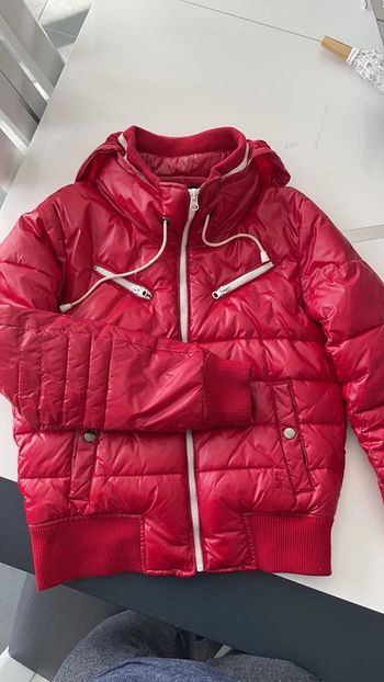 Doudoune rouge M
